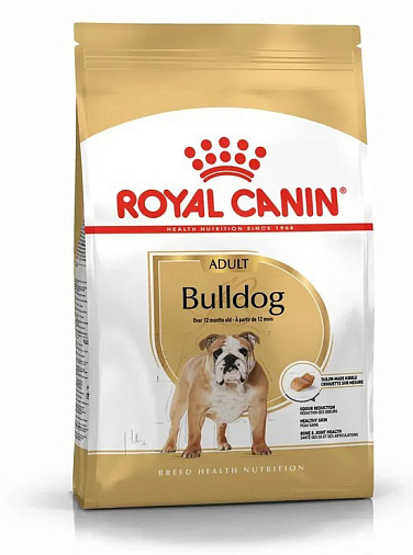 Royal Canin Bulldog Adult Корм сухой для взрослых собак породы Бульдог от 12 месяцев