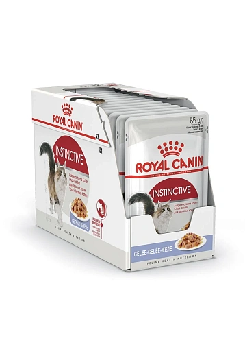 Royal Canin Instinctive Корм консервированный для взрослых кошек, желе