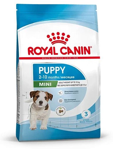 Royal Canin Mini Puppy Корм сухой для щенков мелких пород в возрасте до 10 месяцев