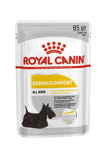 Royal Canin Dermacomfort Canine Влажный корм для взрослых собак с повышенной чувствительностью кожи