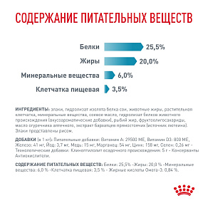 Royal Canin HYPOALLERGENIC (ГИПОАЛЛЕРДЖЕНИК) Корм сухой для взрослых кошек при пищевой аллергии