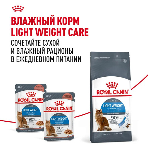 Royal Canin Light Weight Care Корм сухой для взрослых кошек для профилактики лишнего веса