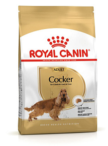 Royal Canin Cocker Adult Корм сухой для взрослых собак породы Кокер Спаниель от 12 месяцев