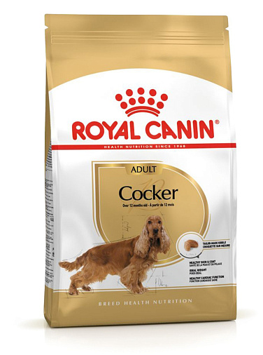 Royal Canin Cocker Adult Корм сухой для взрослых собак породы Кокер Спаниель от 12 месяцев