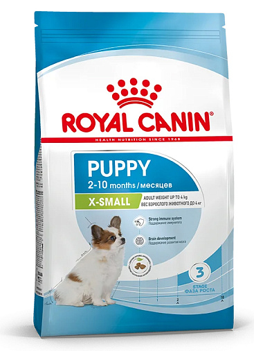 Royal Canin X-Small Puppy Корм сухой для щенков очень мелких размеров до 10 месяцев