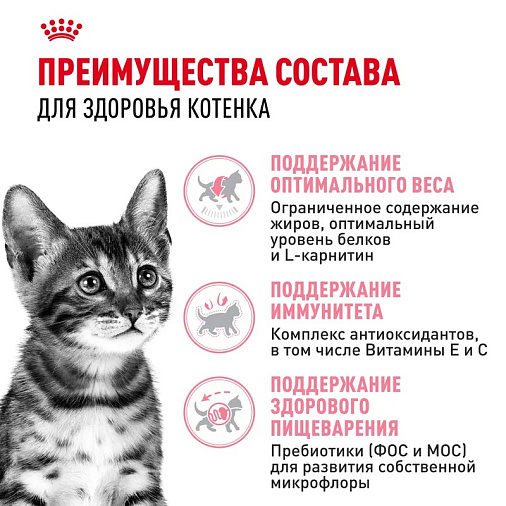 Royal Canin Kitten Sterilised Корм сухой сбалансированный для стерилизованных котят до 12 месяцев