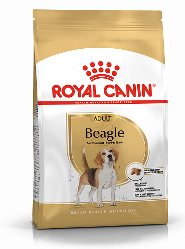 Royal Canin Beagle Adult Корм сухой полнорационный для взрослых и стареющих собак породы бигль в возрасте 12 месяцев и старше