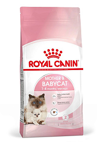 Royal Canin Mother&Babycat Корм сухой для котят в период первой фазы роста и отъема, беременных и кормящих кошек