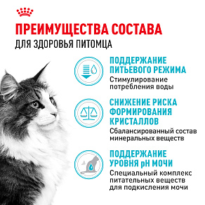 Royal Canin Urinary Care Корм сухой для взрослых кошек для поддержания здоровья мочевыделительной системы