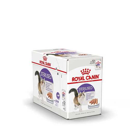 Royal Canin Sterilised (в паштете) Корм консервированный полнорационный для стерилизованных взрослых кошек