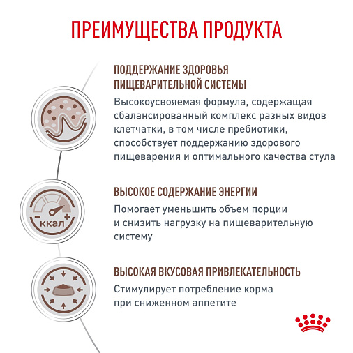 Royal Canin GASTROINTESTINAL (ГАСТРОИНТЕСТИНАЛ) Корм влажный для взрослых кошек при расстройствах пищеварения