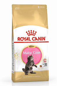 Royal Canin Maine Coon Kitten Корм сухой сбалансированный для котят породы Мэйн Кун