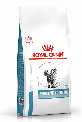 Royal Canin Sensitivity Control Корм сухой полнорационный диетический для взрослых кошек, применяемый при пищевой аллергии или пищевой непереносимости