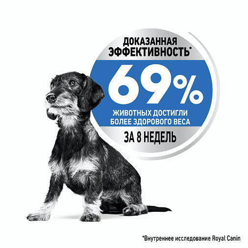 Royal Canin X-Small Light Weight Care Корм сухой полнорационный для взрослых и стареющих собак миниатюрных размеров (весом до 4 кг) в возрасте 10 месяцев и старше, склонных к набору веса