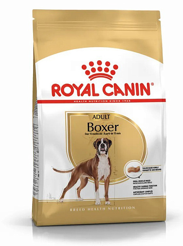 Royal Canin Boxer Adult Корм сухой для взрослых и стареющих собак породы боксер от 15 месяцев