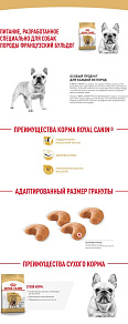 Royal Canin French Bulldog Adult Корм сухой для взрослых собак породы Французский Бульдог от 12 месяцев