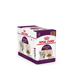 Royal Canin Sensory вкус (в соусе) Корм консервированный полнорационный для взрослых кошек (в возрасте от 1 года до 7 лет), стимулирующий вкусовые рецепторы