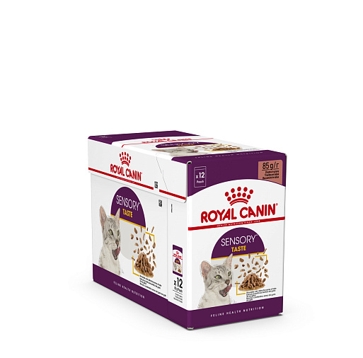 Royal Canin Sensory вкус (в соусе) Корм консервированный полнорационный для взрослых кошек (в возрасте от 1 года до 7 лет), стимулирующий вкусовые рецепторы
