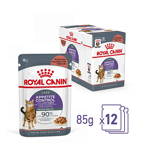 Royal Canin Appetite Control Care (в соусе) Корм консервированный полнорационный сбалансированный для взрослых кошек