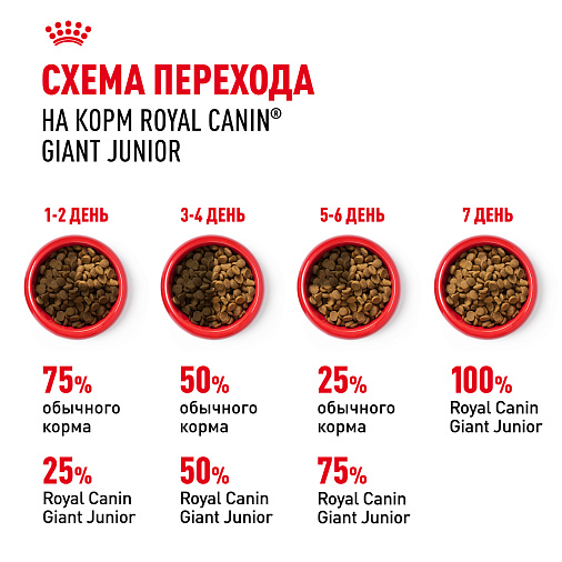 Royal Canin Giant Junior Корм сухой  для щенков очень крупных пород  в возрасте от 8 до 18/24 месяцев