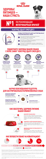 Royal Canin Neutered Adult Small Dogs (Ньютрид Эдалт Смол Догз) Корм сухой для взрослых стерилизованных/кастрированных собак мелких пород